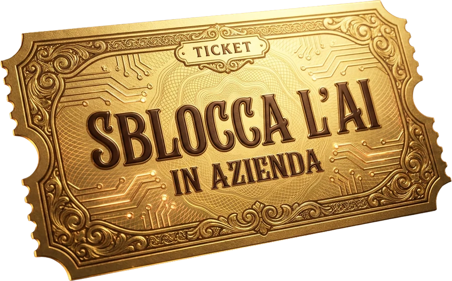 Ticket dorato: sblocca l'AI in azienda
